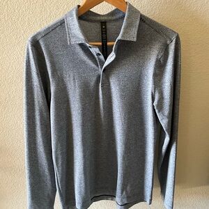 Lululemon Evolution Long Sleeve Polo Shirt small